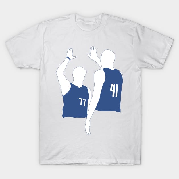 High five T-Shirt by Mavs Step Back